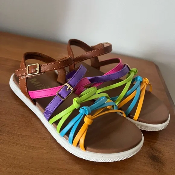 Vibrant Multi-Color Kids Sandals - Picture 5 of 6